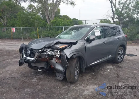 2023 Nissan Rogue Sl Intelligent Awd из США, поврежденный, VIN 5N1BT3CB0PC834658